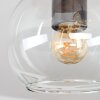 Koyoto Plafondlamp, Kogellampje 40 cm Natuurlijke kleuren, Zwart, 3-lichts