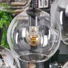 Koyoto Hanglamp, Kogellampje, Hanglamp Amber, Duidelijk, Rookkleurig, 8-lichts Koyoto Hanglamp, Kogellampje, Hanglamp Amber, Duidelijk, Rookkleurig, 8-lichts