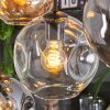 Ripoll Hanglamp, Kogellampje, Hanglamp Amber, Duidelijk, Rookkleurig, 8-lichts Ripoll Hanglamp, Kogellampje, Hanglamp Amber, Duidelijk, Rookkleurig, 8-lichts