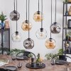 Ripoll Hanglamp, Kogellampje, Hanglamp Amber, Duidelijk, Rookkleurig, 8-lichts Ripoll Hanglamp, Kogellampje, Hanglamp Amber, Duidelijk, Rookkleurig, 8-lichts