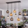 Ripoll Hanglamp, Kogellampje, Hanglamp Amber, Duidelijk, Rookkleurig, 8-lichts Ripoll Hanglamp, Kogellampje, Hanglamp Amber, Duidelijk, Rookkleurig, 8-lichts