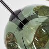 Ripoll Hanglamp, Kogellampje, Hanglamp Blauw, Goud, Groen, Koperkleurig, 8-lichts
