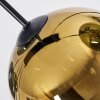Koyoto Hanglamp, Kogellampje, Hanglamp Blauw, Goud, Groen, 8-lichts