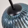 Koyoto Plafondlamp, Kogellampje 85 cm Blauw, Goud, Groen, Koperkleurig, 8-lichts