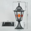 Hongkong Plint licht, Pad licht Zwart, 1-licht