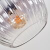 Koyoto Plafondlamp, Kogellampje Amber, Duidelijk, Rookkleurig, 5-lichts