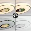 Loron Plafondlamp, Paneel LED Zilver, Wit, 1-licht