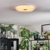 Luvan Plafondlamp LED Wit, 1-licht