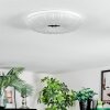 Luvan Plafondlamp LED Wit, 1-licht