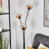 Koyoto Kogellampje, Staande lamp Amber, Duidelijk, 3-lichts