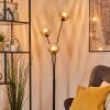 Koyoto Kogellampje, Staande lamp Amber, Duidelijk, 3-lichts