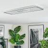 Simonstorp Plafondlamp, Paneel LED Zilver, Wit, 1-licht