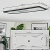 Simonstorp Plafondlamp, Paneel LED Zwart, Wit, 1-licht