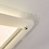 Ipres Plafondlamp, Paneel LED Zilver, Wit, 1-licht