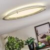 Ipres Plafondlamp, Paneel LED Zilver, Wit, 1-licht