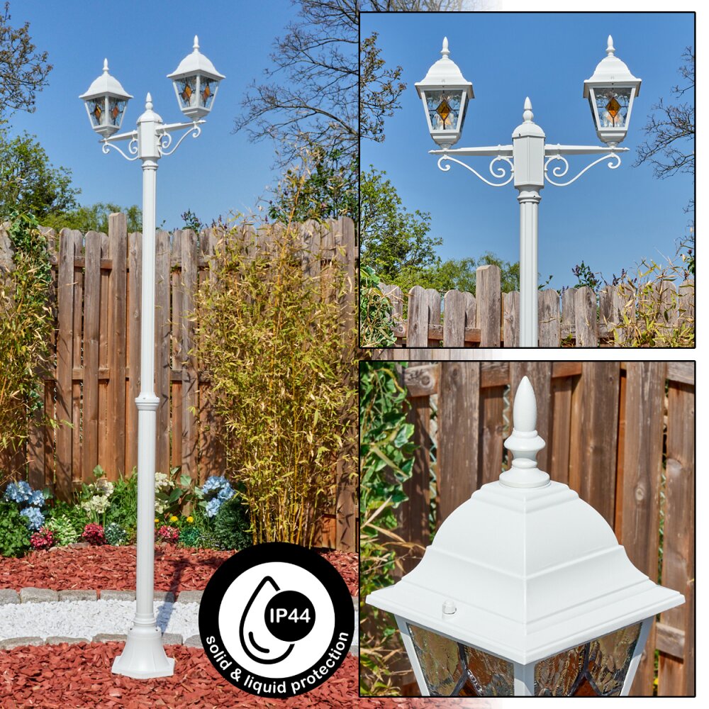 Naofe Kandelaar, Pad licht Wit, 2-lichts main product photo