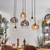 Ripoll Hanglamp, Kogellampje, Hanglamp Amber, Duidelijk, Rookkleurig, 6-lichts Ripoll Hanglamp, Kogellampje, Hanglamp Amber, Duidelijk, Rookkleurig, 6-lichts