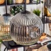 Ripoll Hanglamp, Kogellampje, Hanglamp Amber, Duidelijk, Rookkleurig, 6-lichts