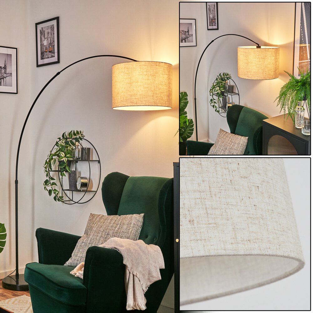 Bassagoda Staande lamp Zwart, 1-licht main product photo