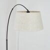 Bassagoda Staande lamp, Booglampen Zwart, 1-licht