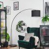 Bassagoda Staande lamp Chroom, Zwart, 1-licht