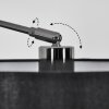 Bassagoda Staande lamp Chroom, Zwart, 1-licht
