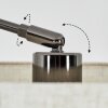 Bassagoda Staande lamp Chroom, Zwart, 1-licht