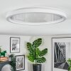 Xarel Plafondlamp, Paneel LED Wit, 1-licht