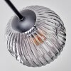 Ripoll Plafondlamp, Kogellampje Rookkleurig, 6-lichts