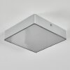 Elmar Plafondlamp, Paneel LED Zilver, 1-licht