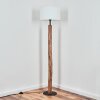 Bassagoda Staande lamp Natuurlijke kleuren, Zwart, 1-licht