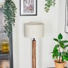 Bassagoda Staande lamp Natuurlijke kleuren, Zwart, 1-licht