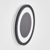 Gelan Wandlamp LED Zwart, Wit, 1-licht