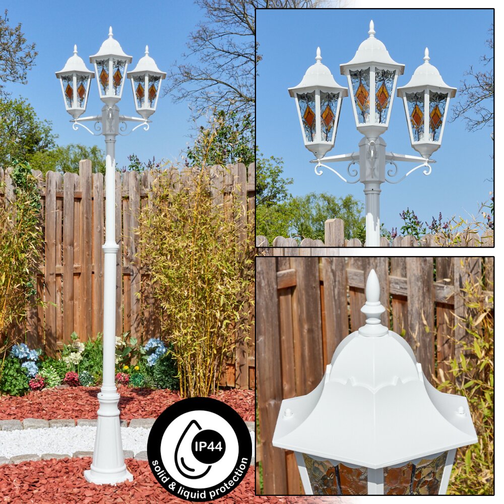 Hongkong Kandelaar, Pad licht Wit, 3-lichts main product photo