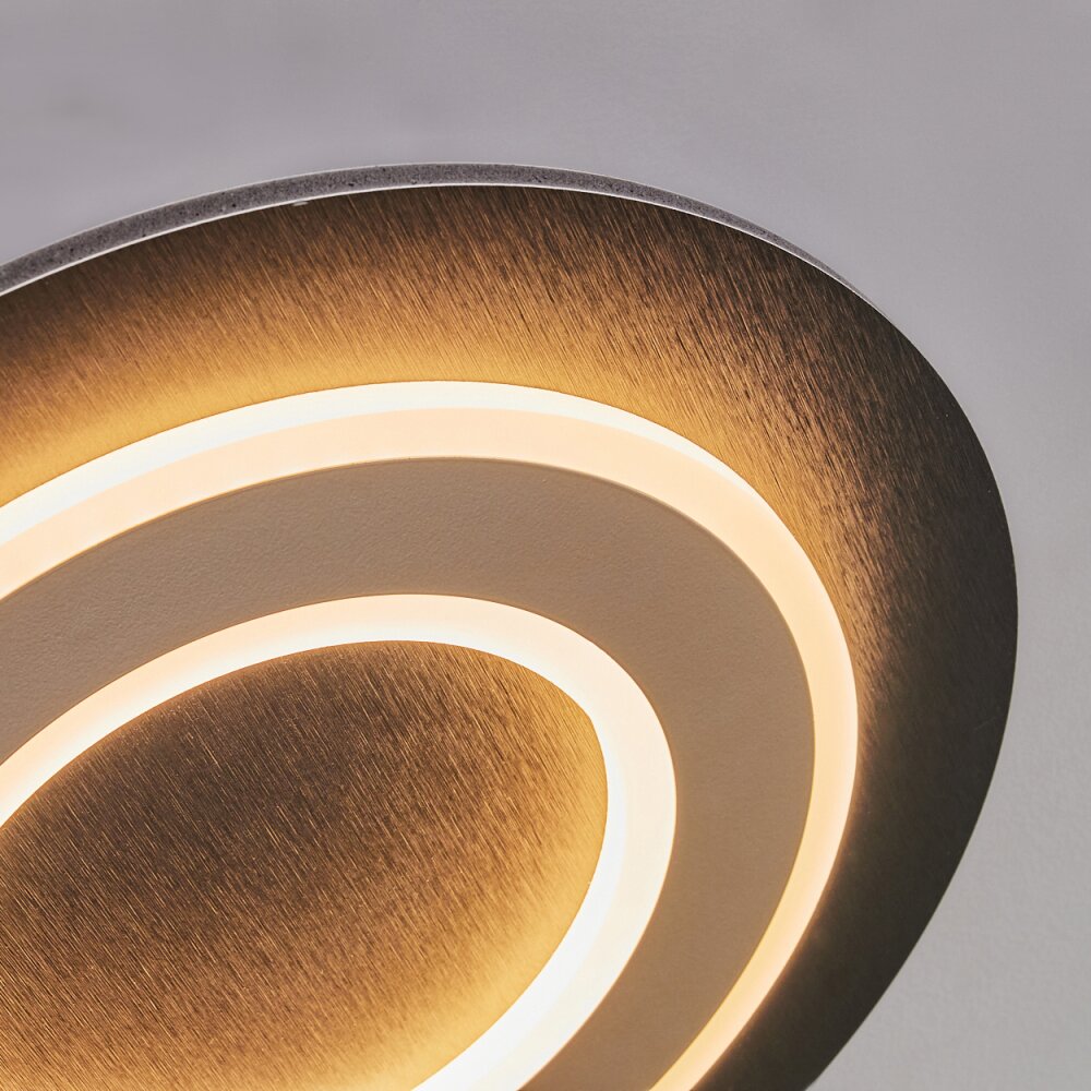 Lidor Plafondlamp LED Zwart, 1-licht