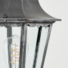 Lignac Wandlamp voor buiten, Wandlamp Zwart, Zilver, 1-licht