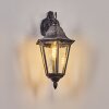 Lignac Wandlamp voor buiten, Wandlamp Zwart, Zilver, 1-licht