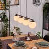 Gastor Hanglamp, Kogellampje, Hanglamp Wit, 4-lichts