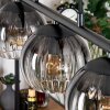 Koyoto Hanglamp, Kogellampje, Hanglamp Duidelijk, Rookkleurig, 5-lichts
