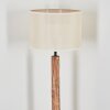 Bassagoda Staande lamp Natuurlijke kleuren, Zwart, 1-licht