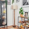 Bassagoda Staande lamp Natuurlijke kleuren, Zwart, 1-licht