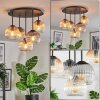 Koyoto Plafondlamp, Kogellampje 37 cm Amber, Duidelijk, Rookkleurig, 5-lichts