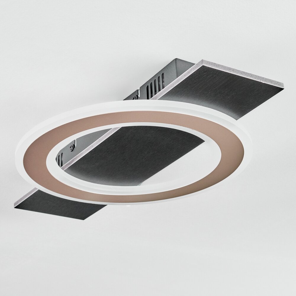 Lidor Plafondlamp LED Zwart, 1-licht