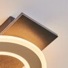 Lidor Plafondlamp LED Chroom, Zwart, 1-licht