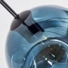Ripoll Hanglamp, Kogellampje, Hanglamp Blauw, Goud, Groen, 8-lichts
