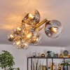 Ripoll Plafondlamp, Kogellampje Goud, Zwart, 10-lichts