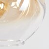 Ripoll Hanglamp, Kogellampje, Hanglamp Amber, Duidelijk, Rookkleurig, 4-lichts