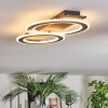 Lidor Plafondlamp LED Zwart, 1-licht