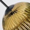 Koyoto Hanglamp, Kogellampje, Hanglamp Blauw, Goud, Groen, 8-lichts