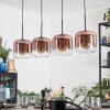 Lauden Hanglamp, Hanglamp Duidelijk, Koperkleurig, 4-lichts